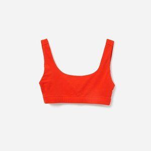 Everlane The Cotton Tank Bra